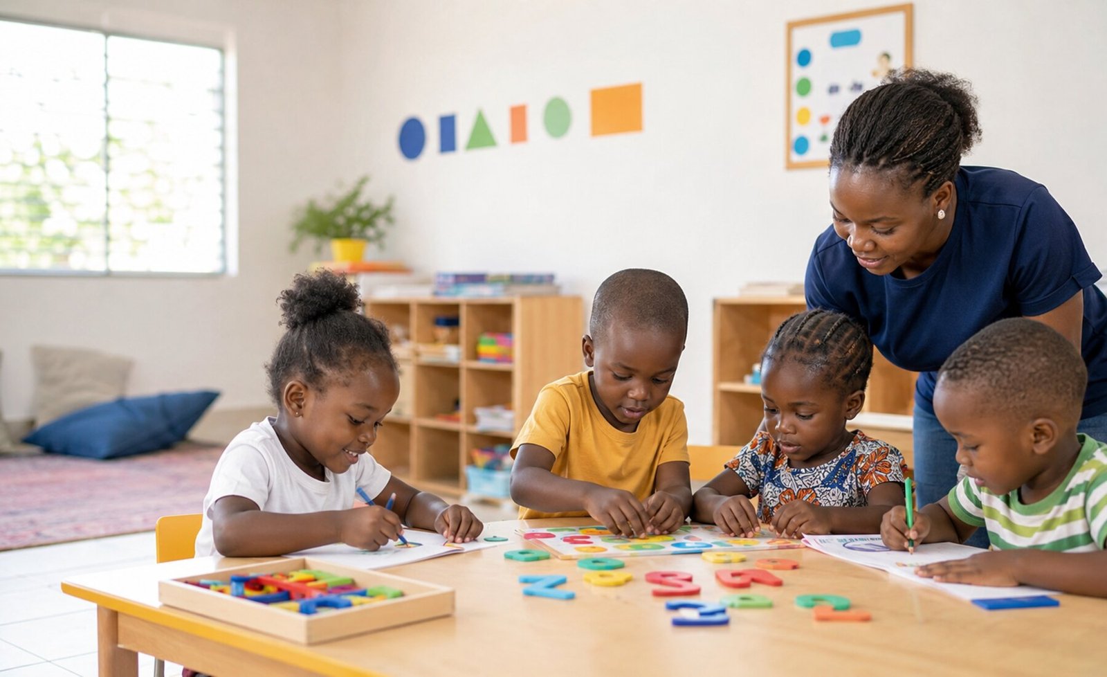 Activité éducative à la Maternelle des Tout-Petits